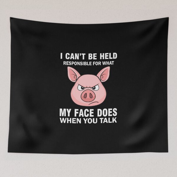 Item preview, PIG I CAN'T BE HELD - STAR, Pigs Lover designed and sold by HolliuxGift.