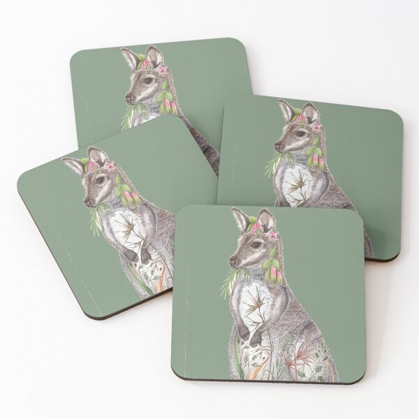 Item preview, The Bennetts Wallabyof Tasmania with his favourite food inside! designed and sold by Nature in Tasmania.