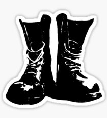 Skinhead Boots Sticker