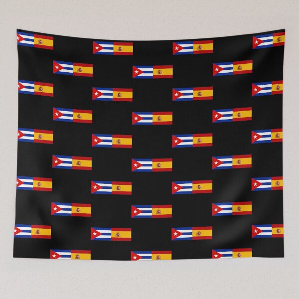 Item preview, Cuba Spain Espana Flag designed and sold by Rustic Valley Studio.