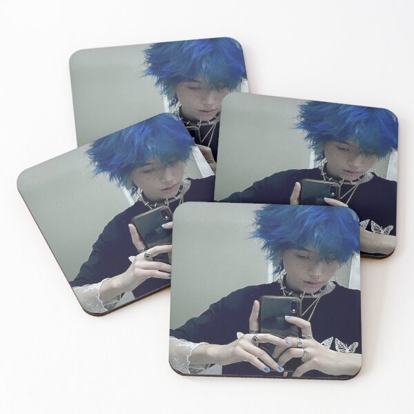 Item preview, Blue hair emo designed and sold by emoartwork.