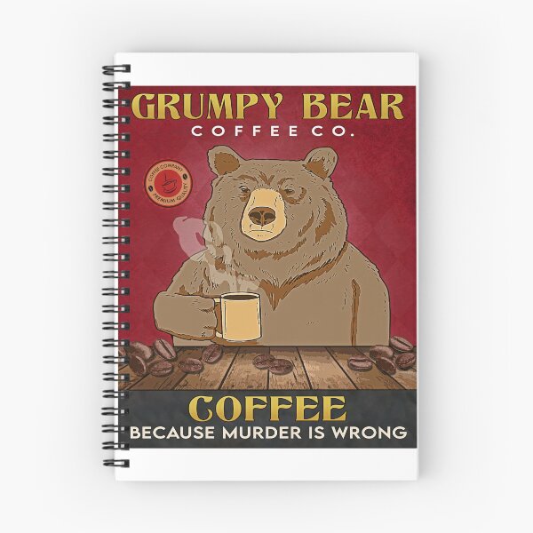 Item preview, Bear Coffee Grumpy Bear Coffee designed and sold by JakeGoodwin.