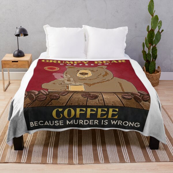 Item preview, Bear Coffee Grumpy Bear Coffee designed and sold by JakeGoodwin.