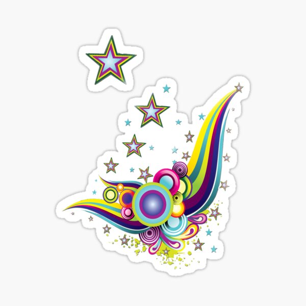 Fantasy Abstract Sticker
