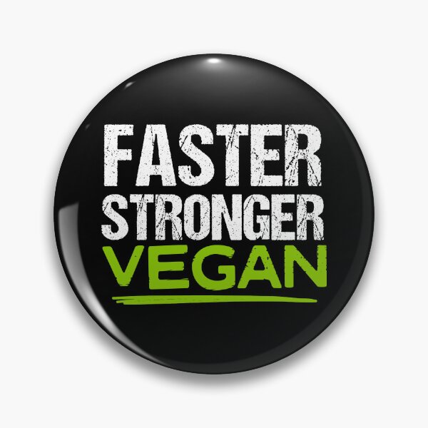 Item preview, Faster Stronger Vegan designed and sold by FanaticTee.