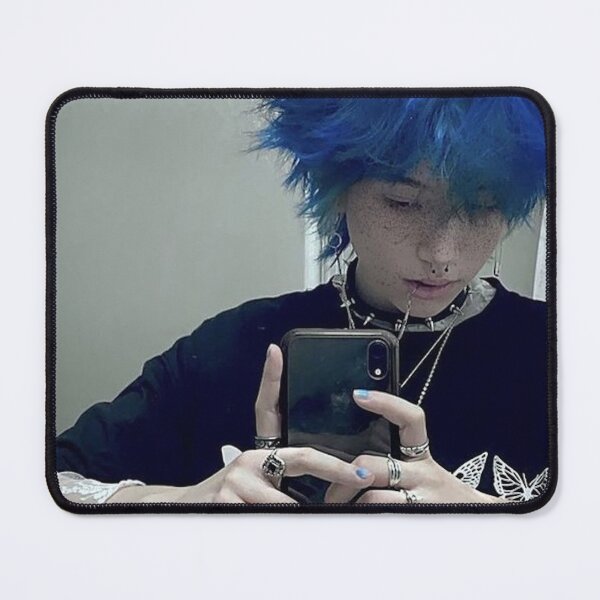 Item preview, Blue hair emo designed and sold by emoartwork.