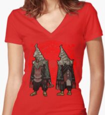 Zant Women's Fitted V-Neck T-Shirt