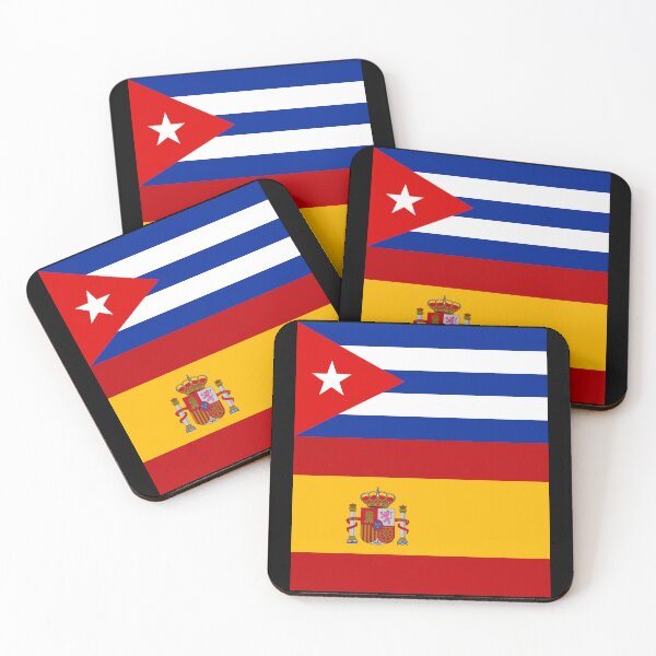 Item preview, cuba spain flag  designed and sold by Rustic Valley Studio.