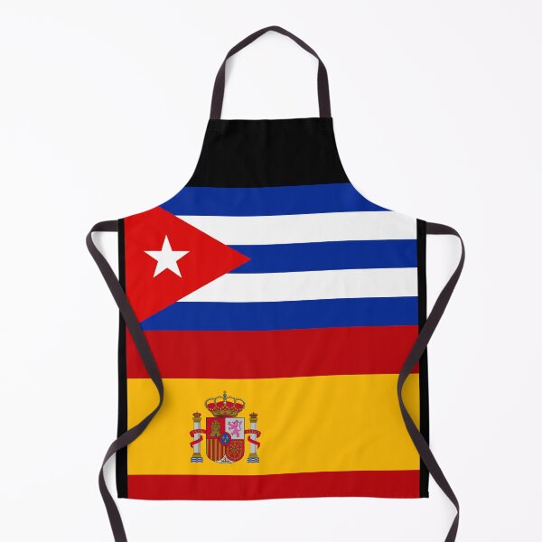 Item preview, cuba spain flag designed and sold by Rustic Valley Studio.