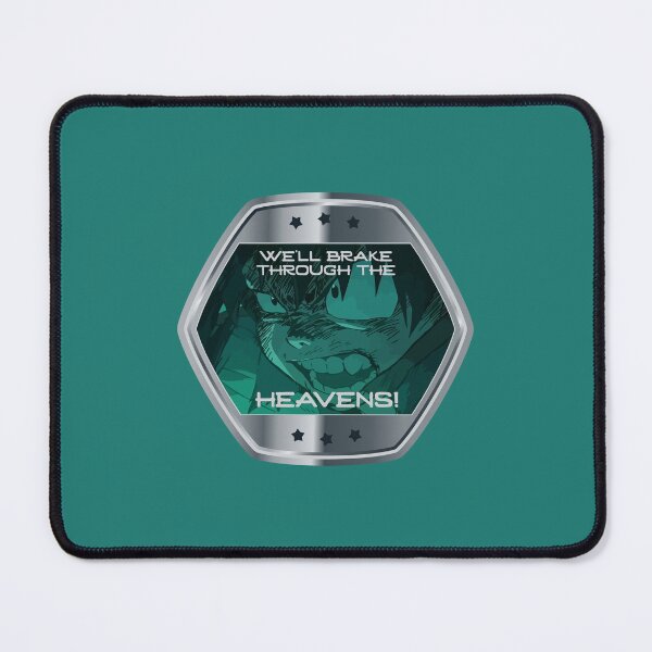 Item preview, We’ll Brake Through the Heavens! (on Green) designed and sold by epinkb.