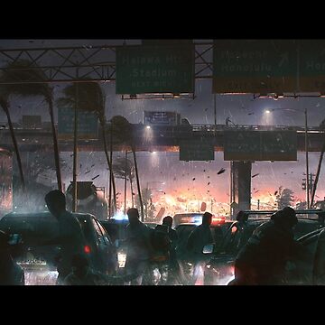 Aperçu de l'œuvre The Fire Monsoon de Romain Jouandeau