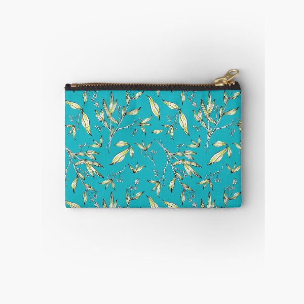 Item preview, Teal Leafy Falls designed and sold by ZaraMartina.