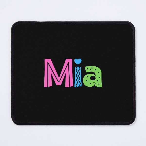 Item preview, Mia Personalized Name Mia designed and sold by Meaningfully.