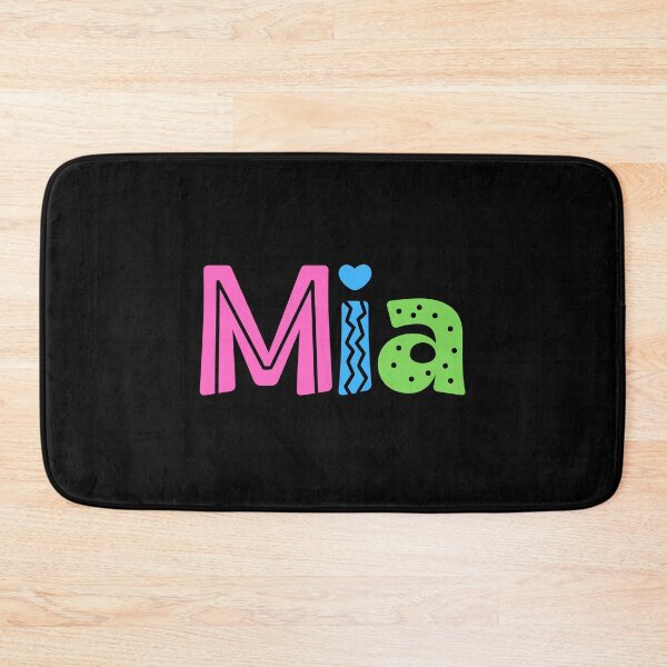 Item preview, Mia Personalized Name Mia designed and sold by Meaningfully.