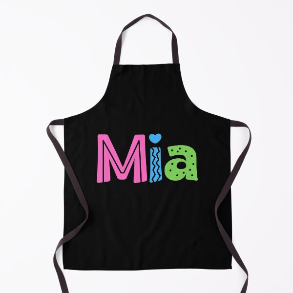 Item preview, Mia Personalized Name Mia designed and sold by Meaningfully.