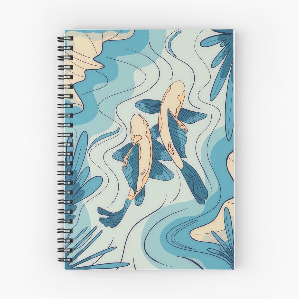 Item preview, Blue Koi Fish designed and sold by Swadeillustrations.
