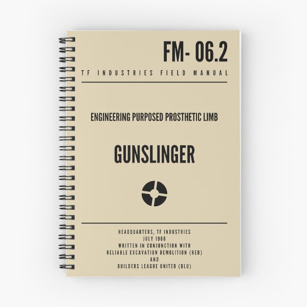 Item preview, TF2 Field Manual - Gunslinger designed and sold by FenixChief.