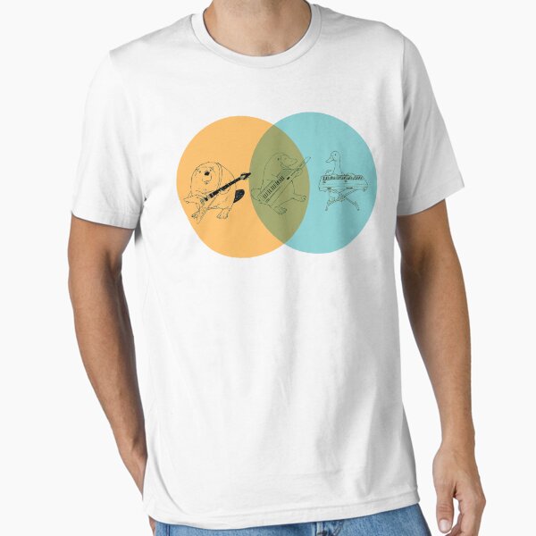 Item preview, Keytar Platypus Venn Diagram - OGB designed and sold by GuyBlank.