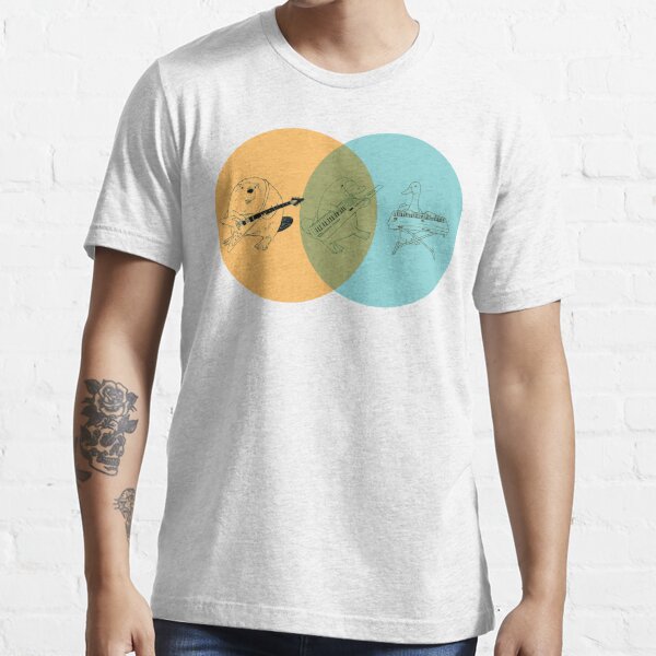 Keytar Platypus Venn Diagram - OGB Essential T-Shirt