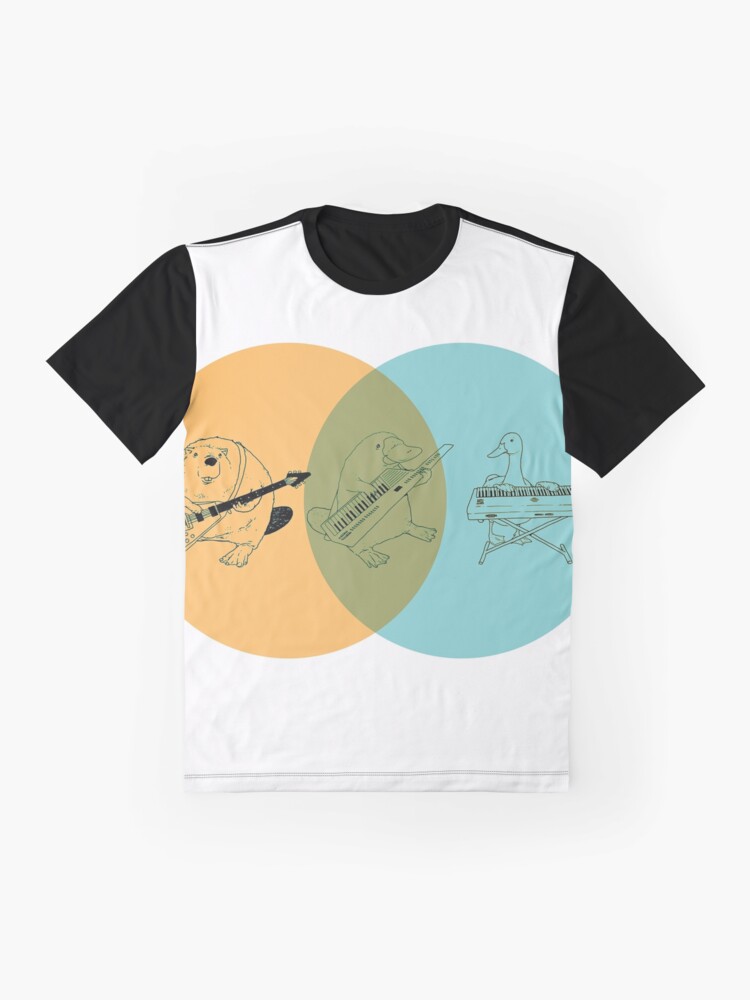 platypus keytar shirt