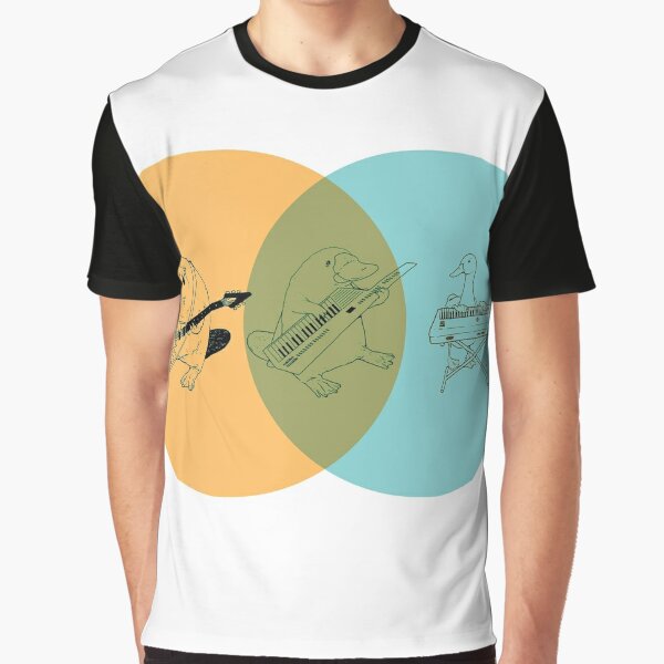 platypus keytar shirt