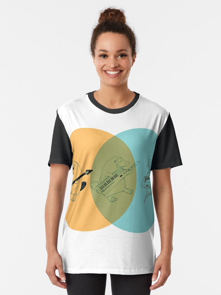 platypus keytar shirt