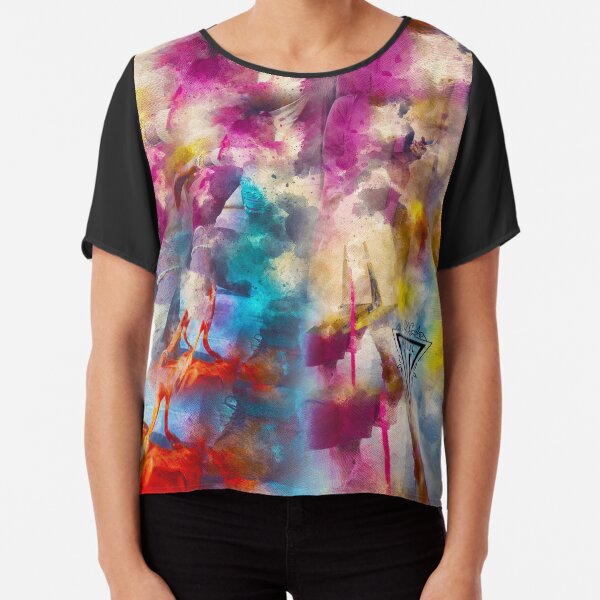 Stay Fly Type! Chiffon Top