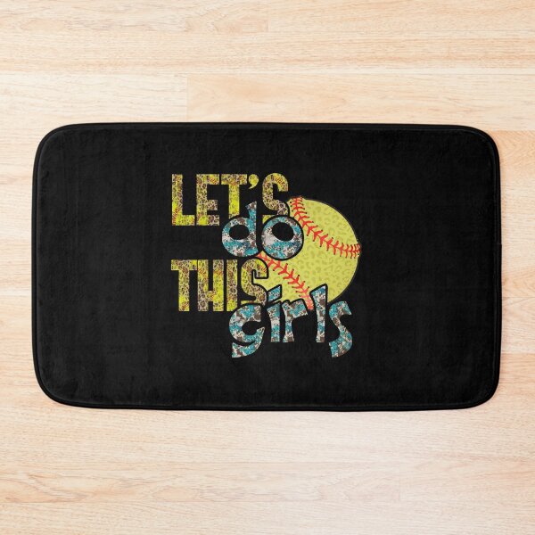 Item preview, Vamos a hacer esto Niñas Pelota de softbol Mamá Fastpitch Leopard designed and sold by 99Fastpitch.