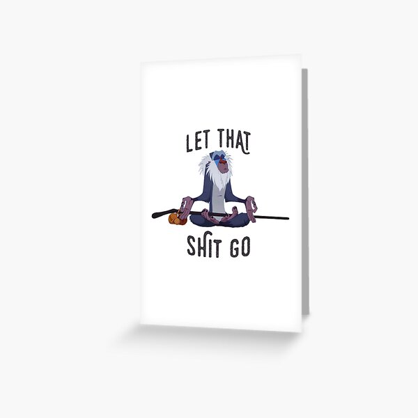 Item preview, Let that shit Go designed and sold by birchandbark.
