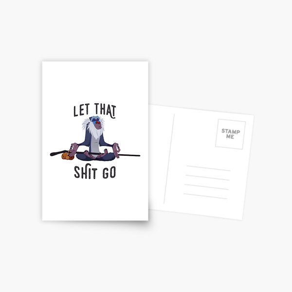 Item preview, Let that shit Go designed and sold by birchandbark.