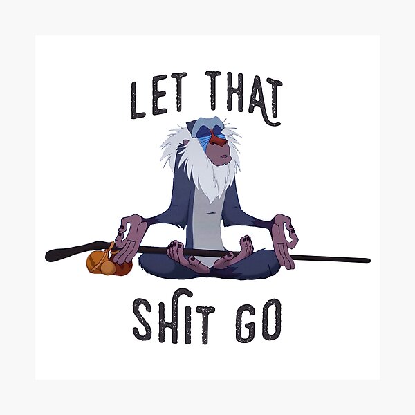 Item preview, Let that shit Go designed and sold by birchandbark.