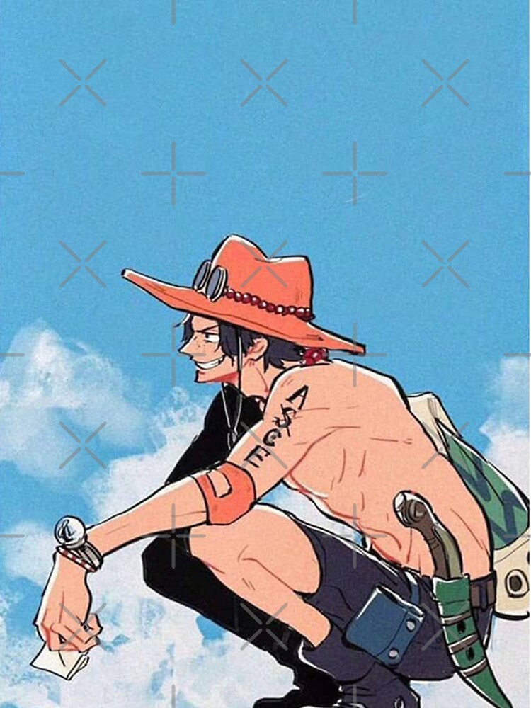 Portgas D. Ace Luffy Cowboy Hat Anime One Piece Travel Pirates