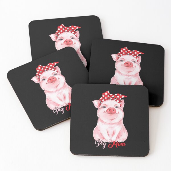 Item preview, pig mom watercolor, Pigs Lover designed and sold by HolliuxGift.