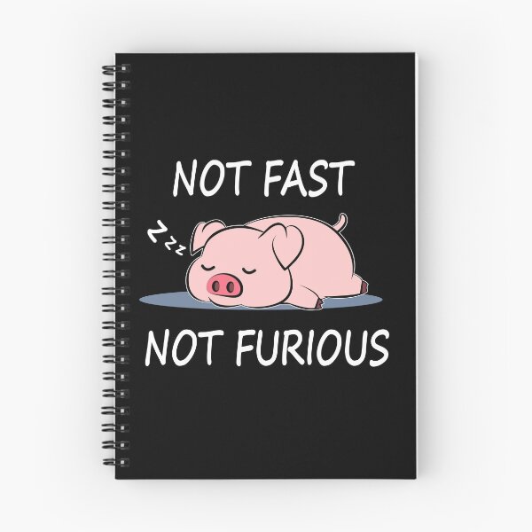 Item preview, Pig- Not fast Not Furious, Pigs Lover designed and sold by HolliuxGift.