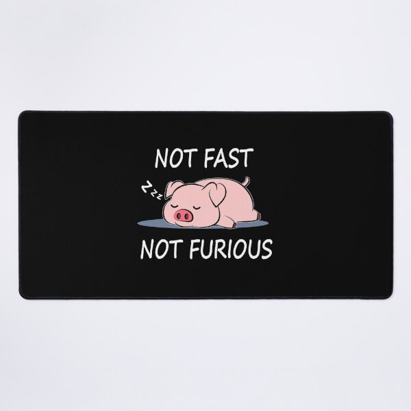 Item preview, Pig- Not fast Not Furious, Pigs Lover designed and sold by HolliuxGift.