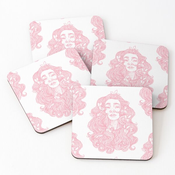 Item preview, Alice's adventure in wonderland pink designed and sold by euise.
