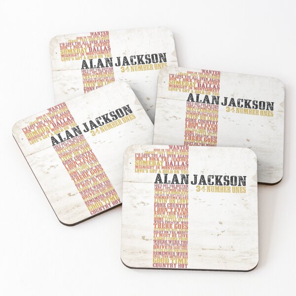 Item preview, Alan Jackson 34 number ones designed and sold by LawrenceMachado.