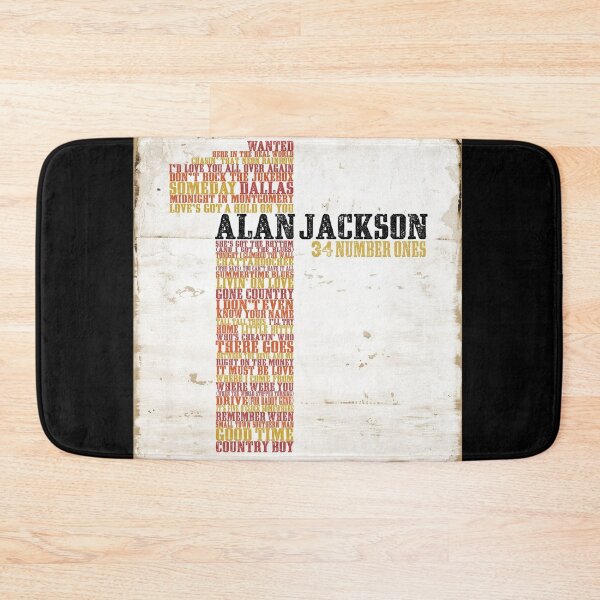 Item preview, Alan Jackson 34 number ones designed and sold by LawrenceMachado.