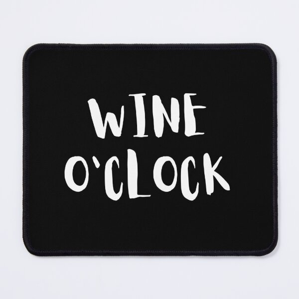 Item preview, wine o clock. wine lovers humorous tshirt design gift for wine lovers. designed and sold by haideralibhai.