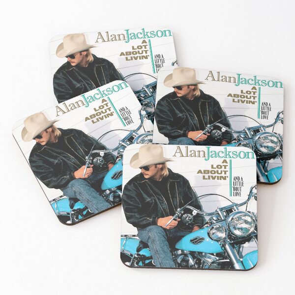 Item preview, Alan Jackson A lot about livin and a little bout love designed and sold by LawrenceMachado.