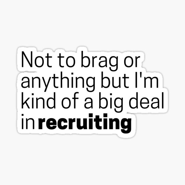 Item preview, Recruiter Funny designed and sold by Click-Like.