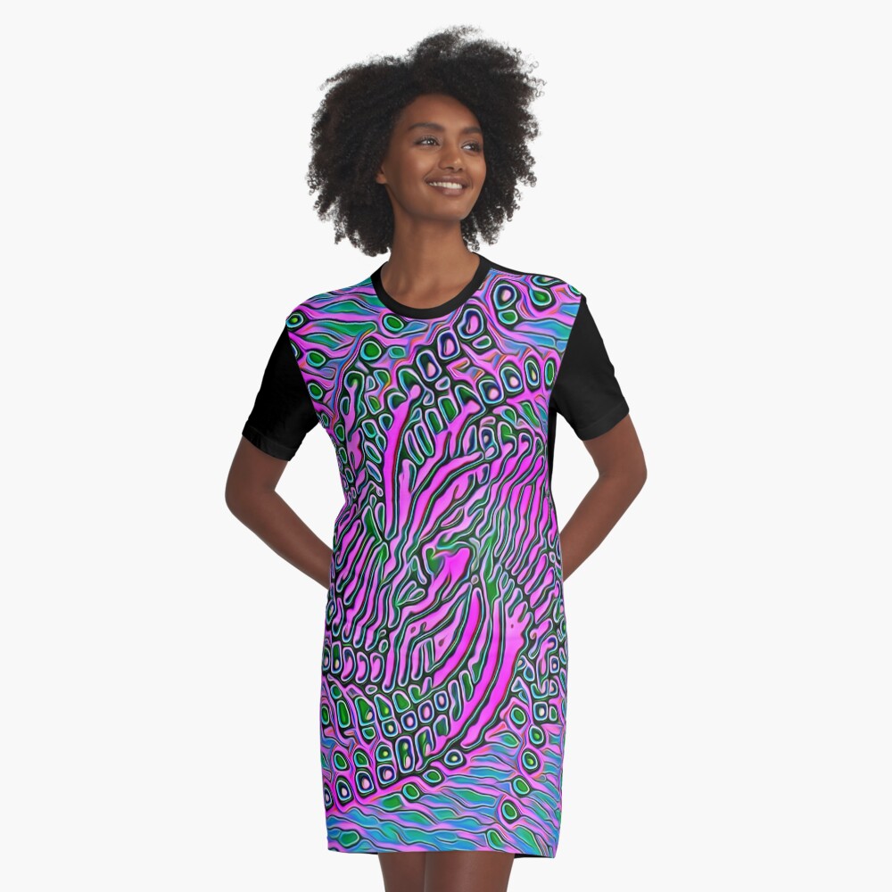 Alien Graphic T-Shirt Dress