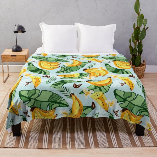 Item preview, Tropical Banana fruit pattern designed and sold by jannta.