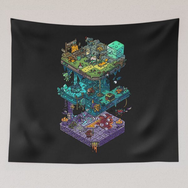 Item preview, Dungeons and isometric dragons designed and sold by Perella.