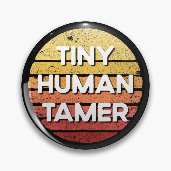 Item preview, Tiny Human Tamer Retro Sunset Daycare Teacher Gear designed and sold by DynamicDesign.