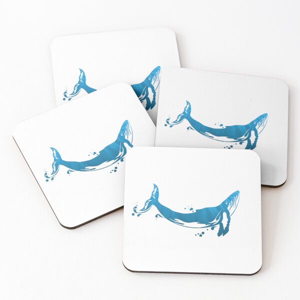 Item preview, Humpback Whale In Blue designed and sold by Heathermarie321.