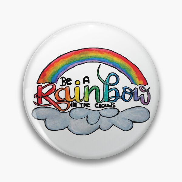 Item preview, Rainbow in the clouds designed and sold by Purpledemon16.