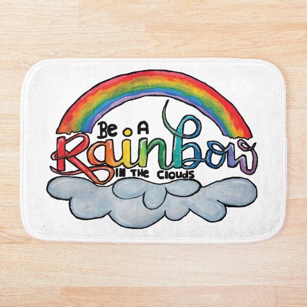 Item preview, Rainbow in the clouds designed and sold by Purpledemon16.