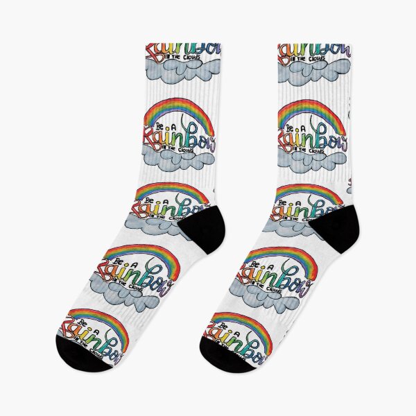 Item preview, Rainbow in the clouds designed and sold by Purpledemon16.