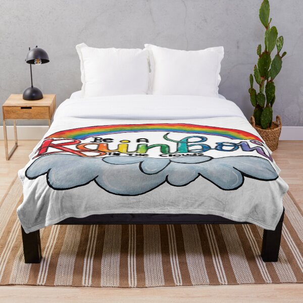 Item preview, Rainbow in the clouds designed and sold by Purpledemon16.